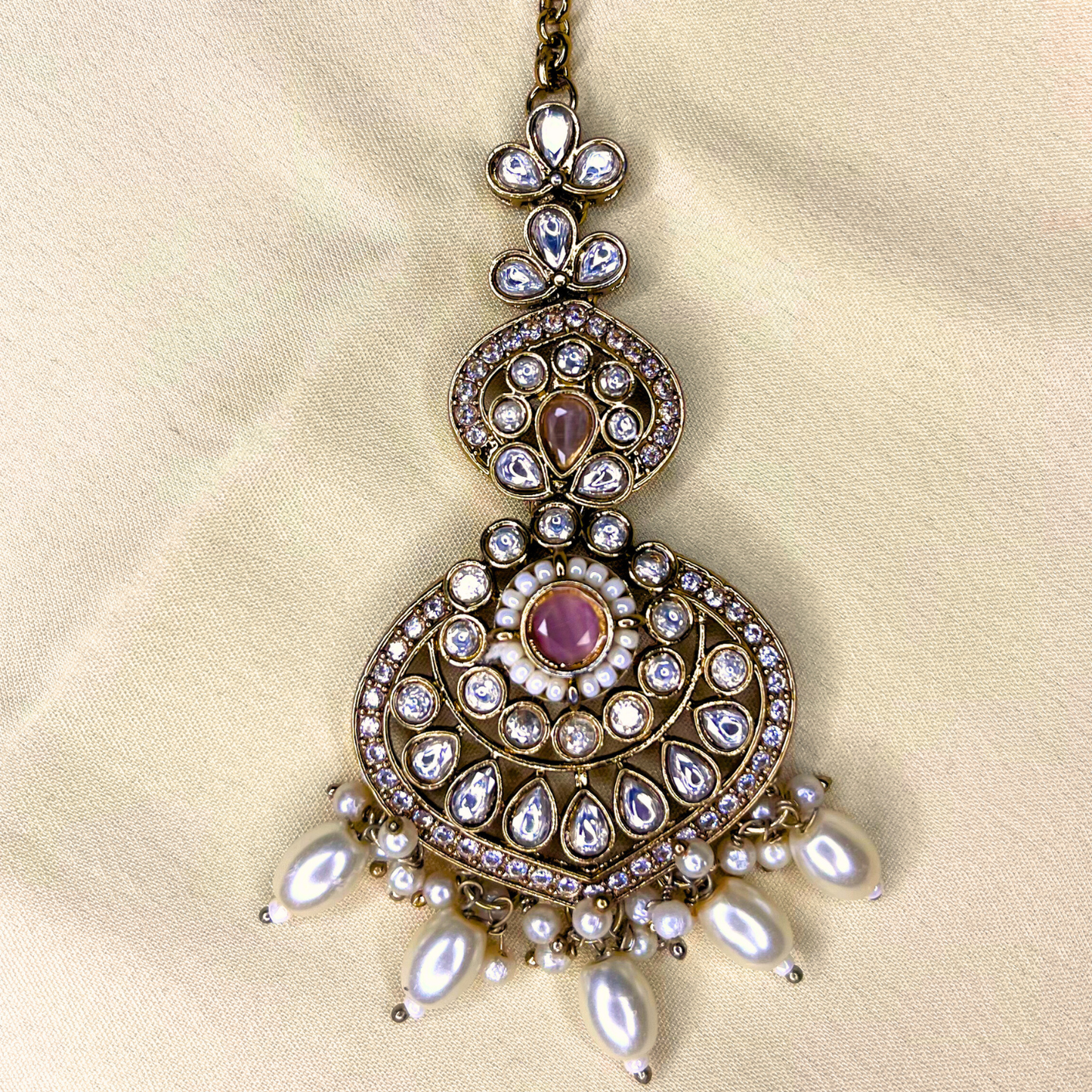 Majesty Kundan Choker & Jhumka Set