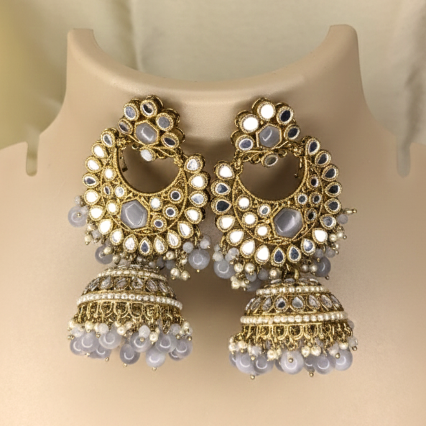 Kundan & Mirror Work Choker Necklace